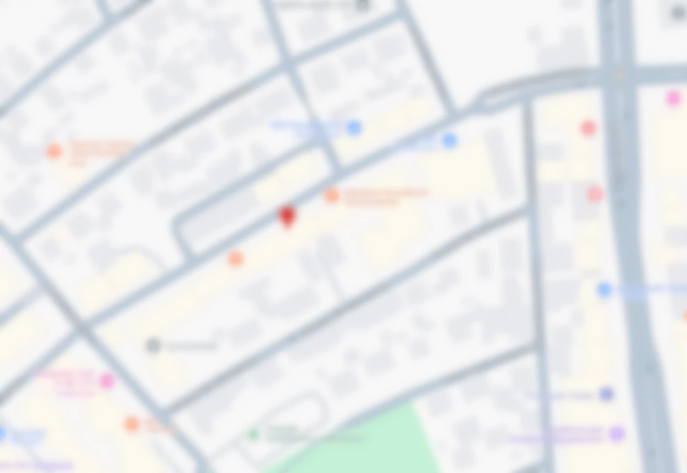 Verschwommene Google Maps Karte